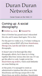 Mobile Screenshot of duran-duran.net